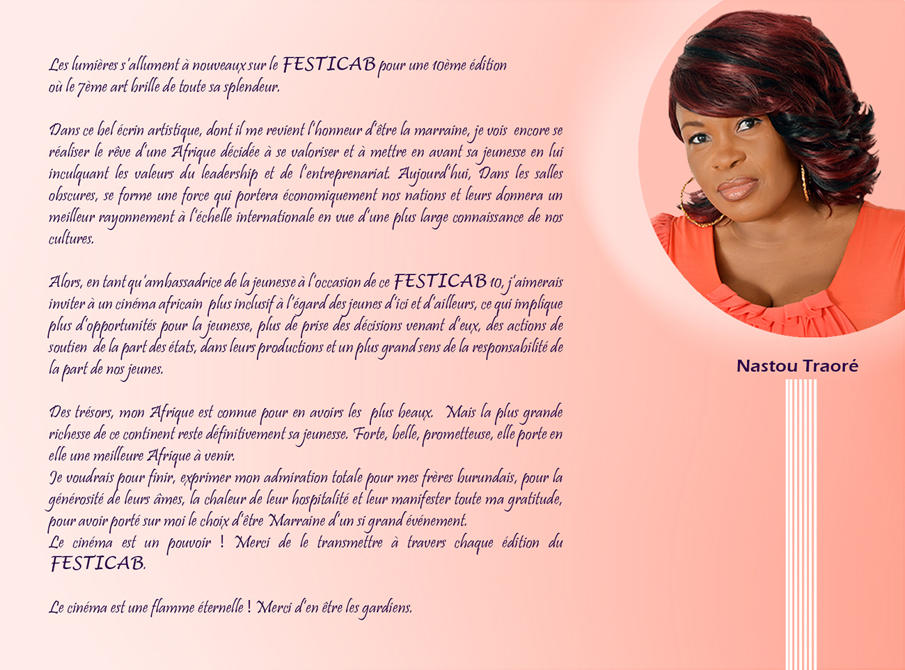 Mot Marraine pour le site final